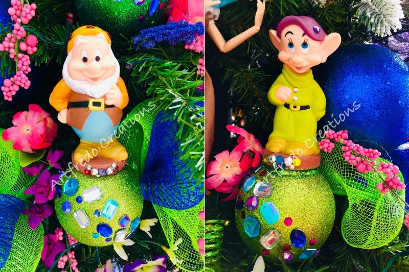 Disney-Themed Christmas Tree by Alfredo Majuri Vargas