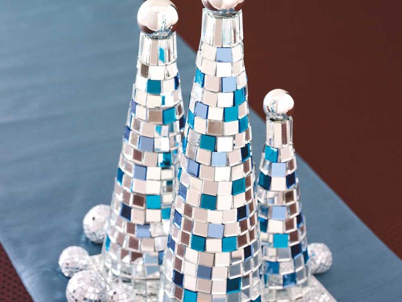 Mosaic Christmas Trees