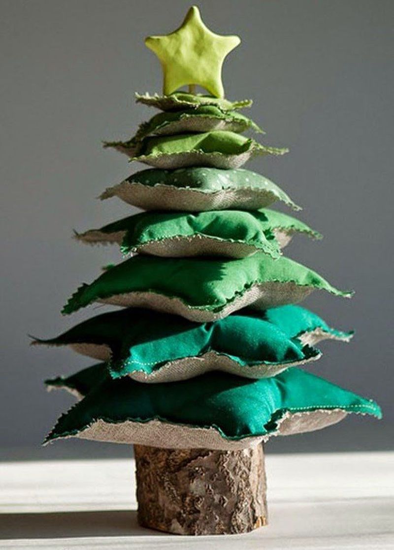 Pillow Christmas Trees