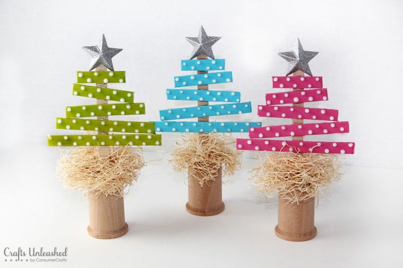 Scrap Wood mini Christmas Tree
