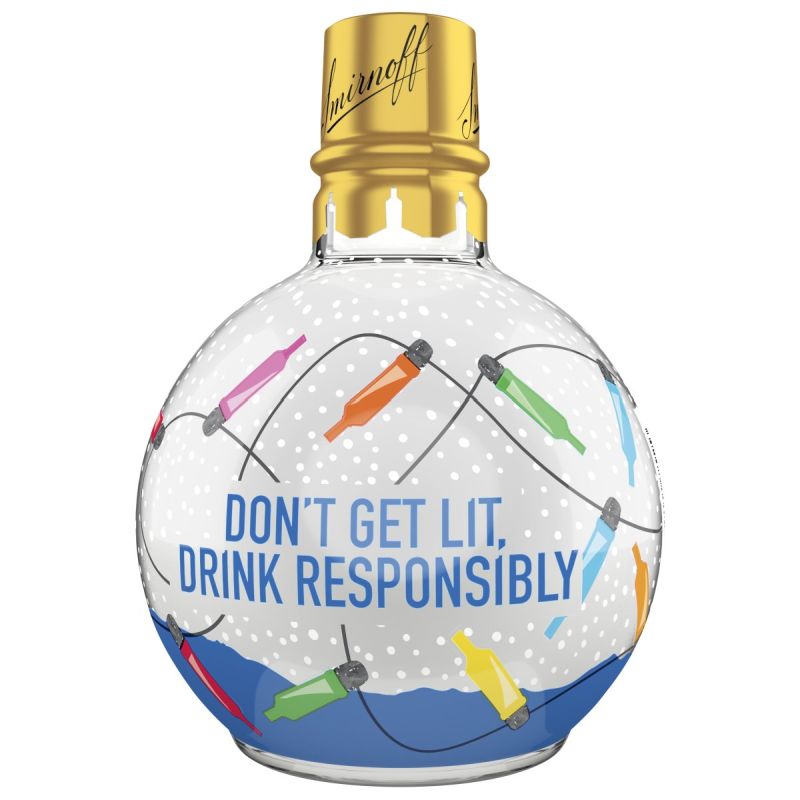 Smirnoff Releases Booze-Filled Christmas Ornaments