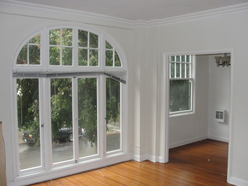 Transom windows for entrance  