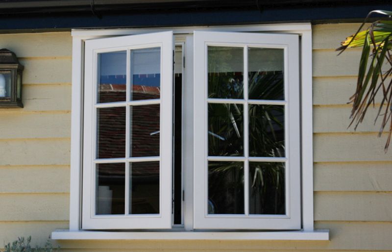 wooden casement window  