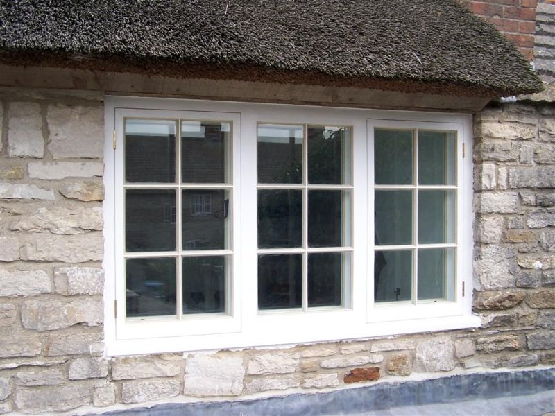 three casement window design 