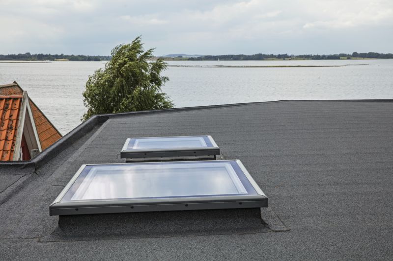 skylight windows for flat roof 