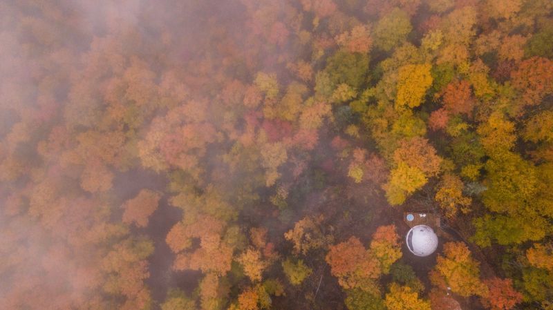 Geodesic Dome Holiday Accommodations Near Quebec City