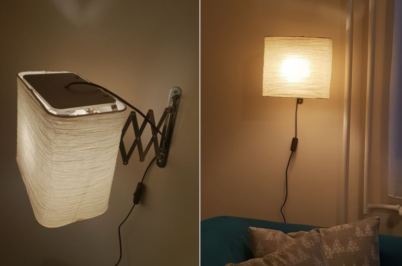 Ikea Frack Wall Mounted Reading Lamp Emits Soft Warm Light - Wall Mounted Reading Light For Bed Ikea