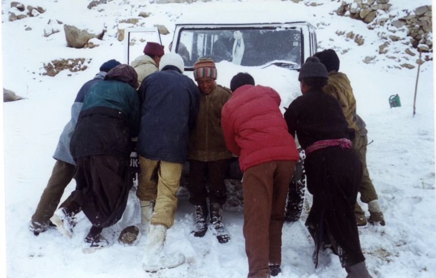 Mahindra Jeep Rooftop Ladakh - Sonam Wangchuk