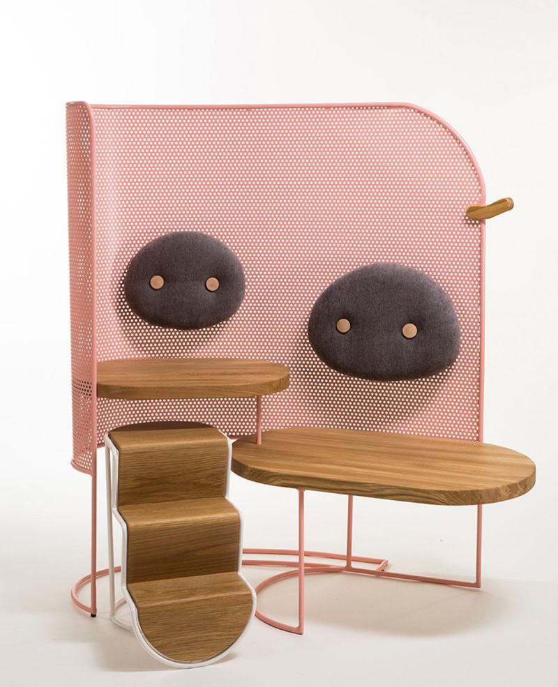 Piggo modular seating for children by Mor Dagan