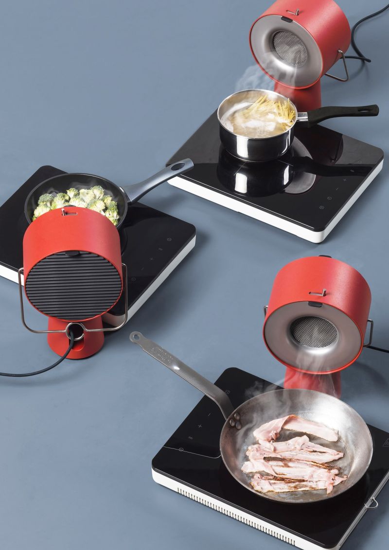 Portable kitchen hood by Maxime Augay