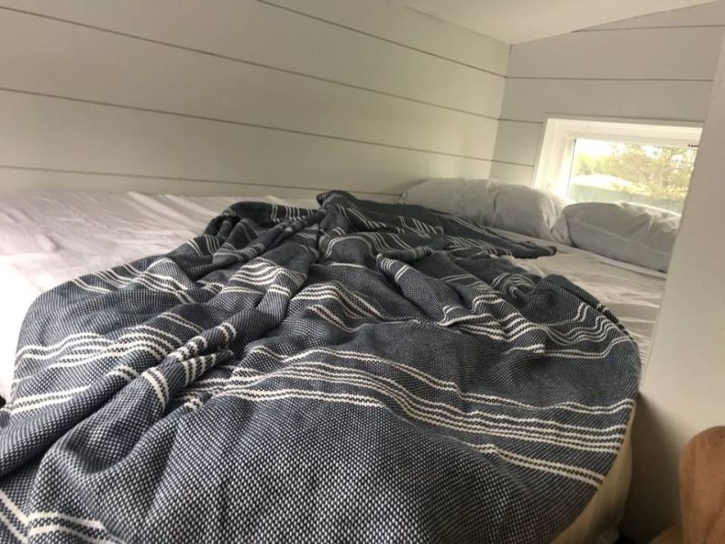 69k Tiny House on Wheels with Main floor Bedroom 