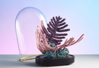 Aude Bourgine’s Coral Reef Sculptures Made from Textile and Beads