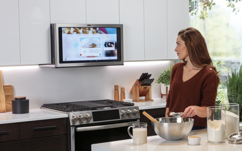 GE Appliances Kitchen Hub – Smart Range Hood - CES 2019