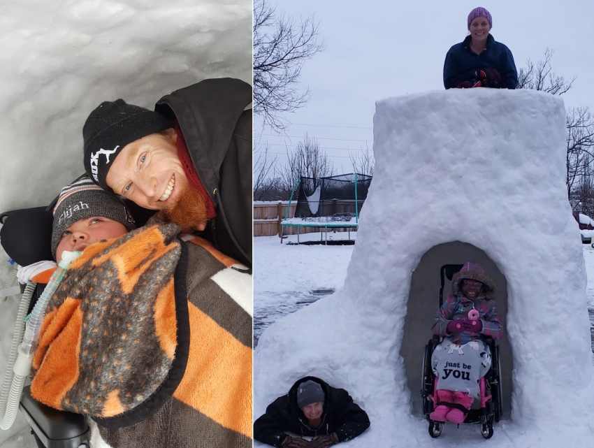 Handicap accessible Igloo by Gregg Eichhorn - DIY