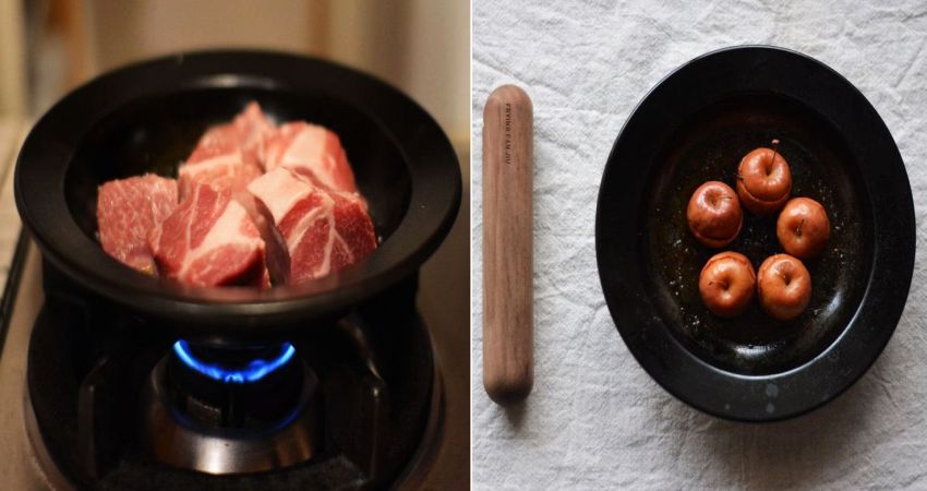 JIU Frying Pan can be Used as Bowl at Dining Table