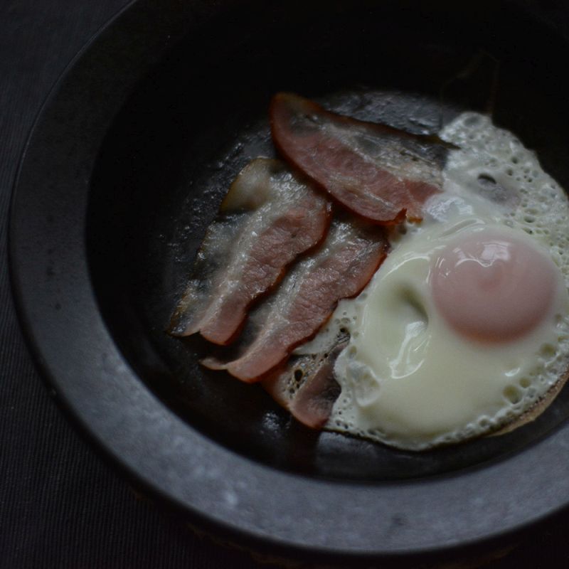 JIU Frying Pan can be Used as Bowl at Dining Table