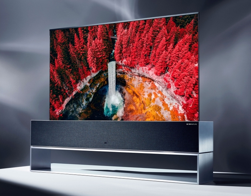 LG Rollable TV at CES 2019