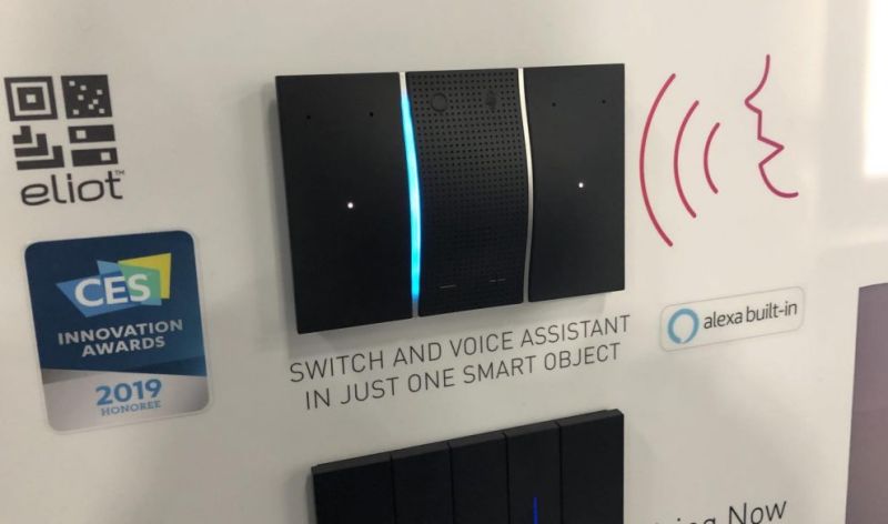 Legrand Amazon Alexa-Powered Smart Light Switches at CES 2019