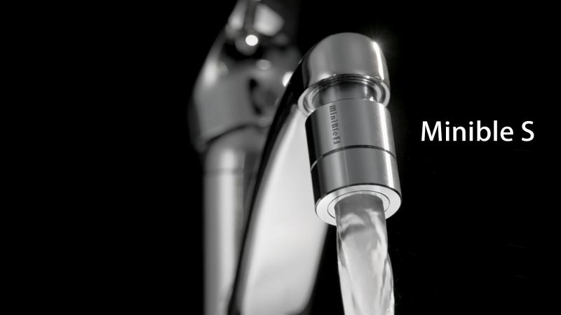 MiniBle S Nanobubble Faucet Aerator Offers Fast and Deep Cleansing 