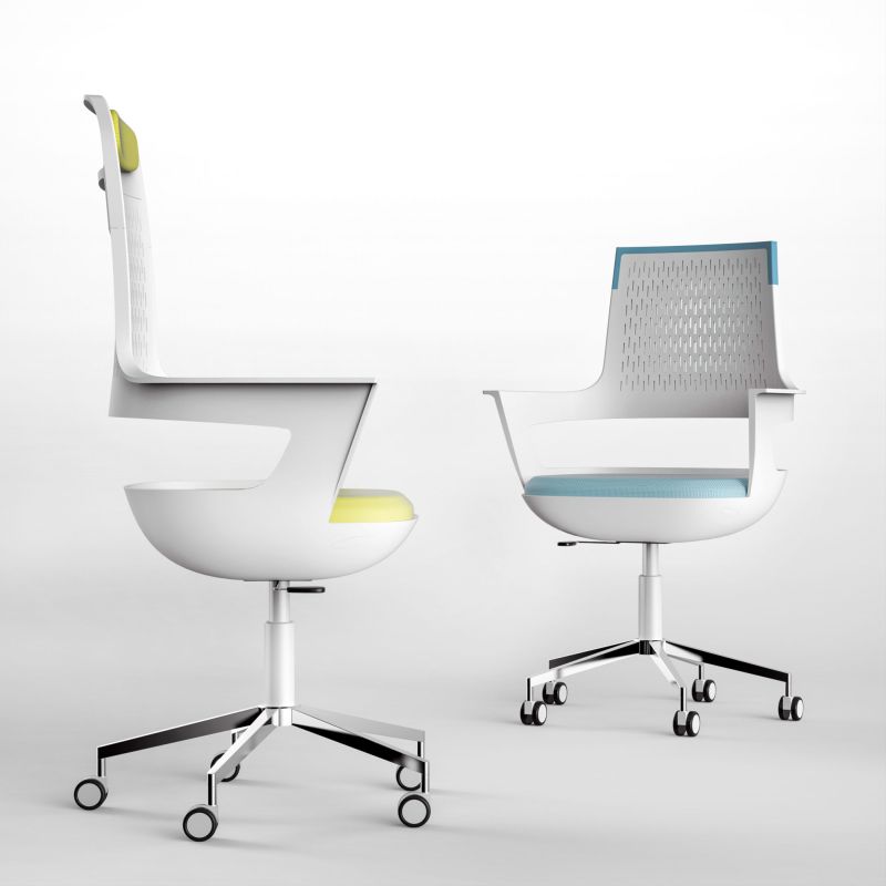 One Office Chair by Pq Design can be Assembled in Three Different Ways