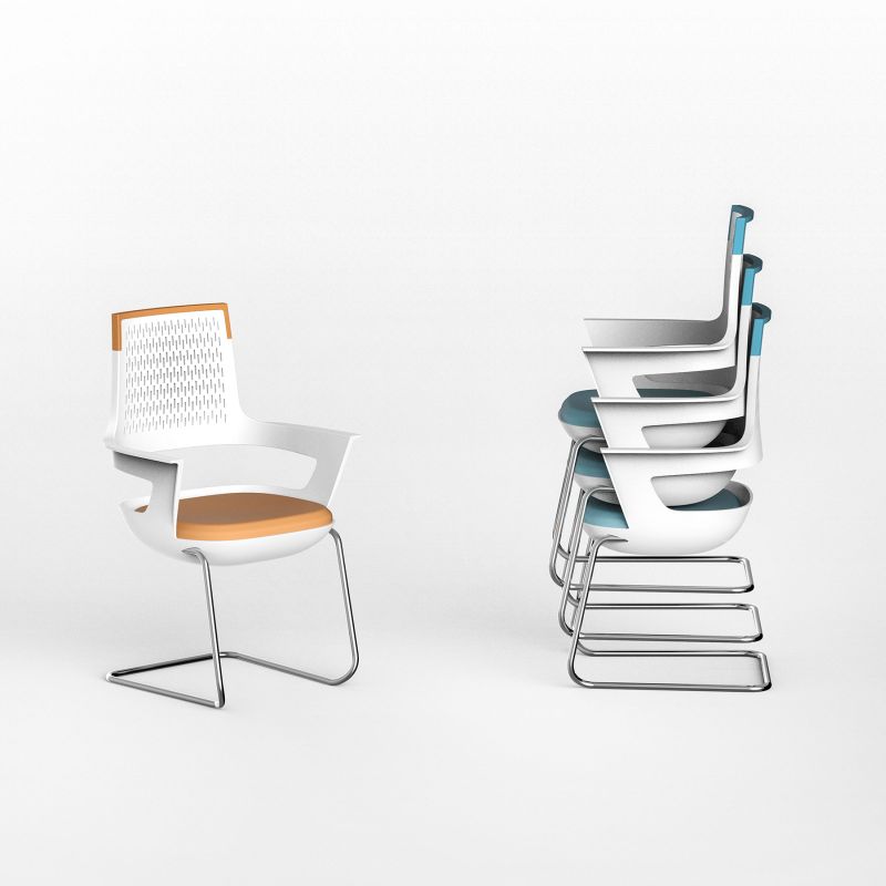 One Office Chair by Pq Design can be Assembled in Three Different Ways