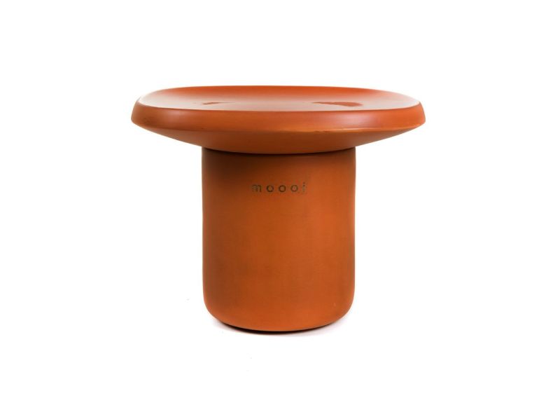 Simone Bonnan Designs Obon Terracotta Tables for Moooi