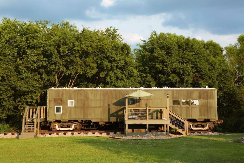 Rent this Train Car Home in Tennessee for $130 at Airbnb