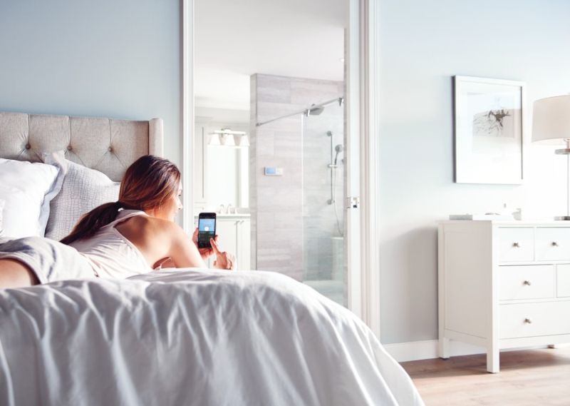 U by Moen Smart Shower Works with Amazon Alexa, Google Assistant and Siri