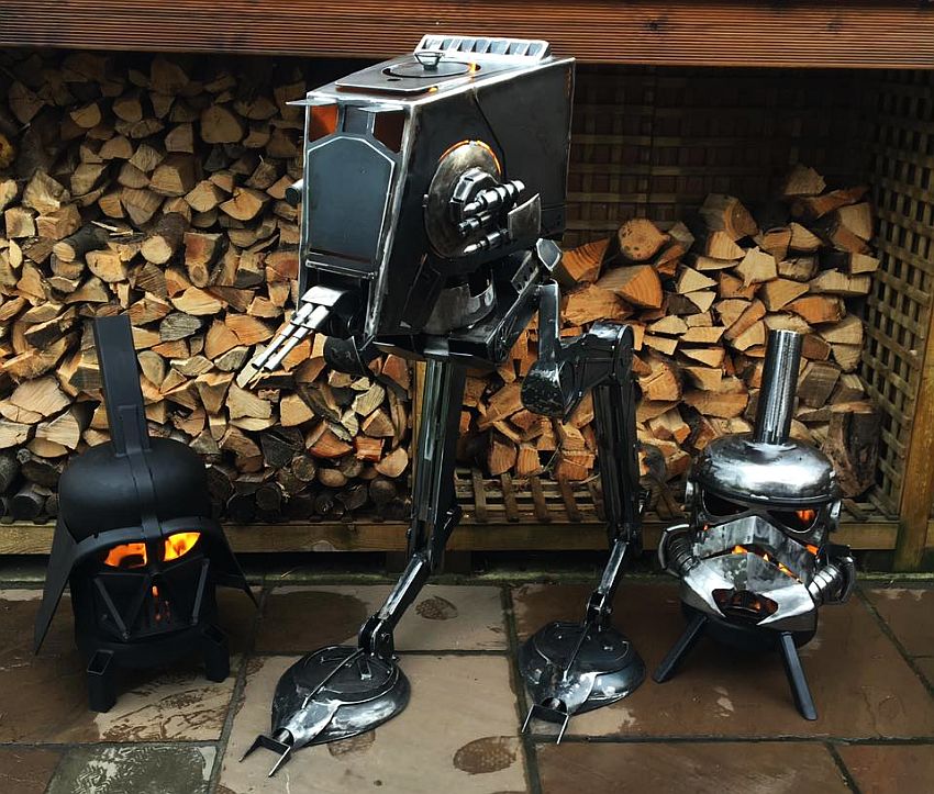 Atst Outdoor Wood Burner By Burned By Design