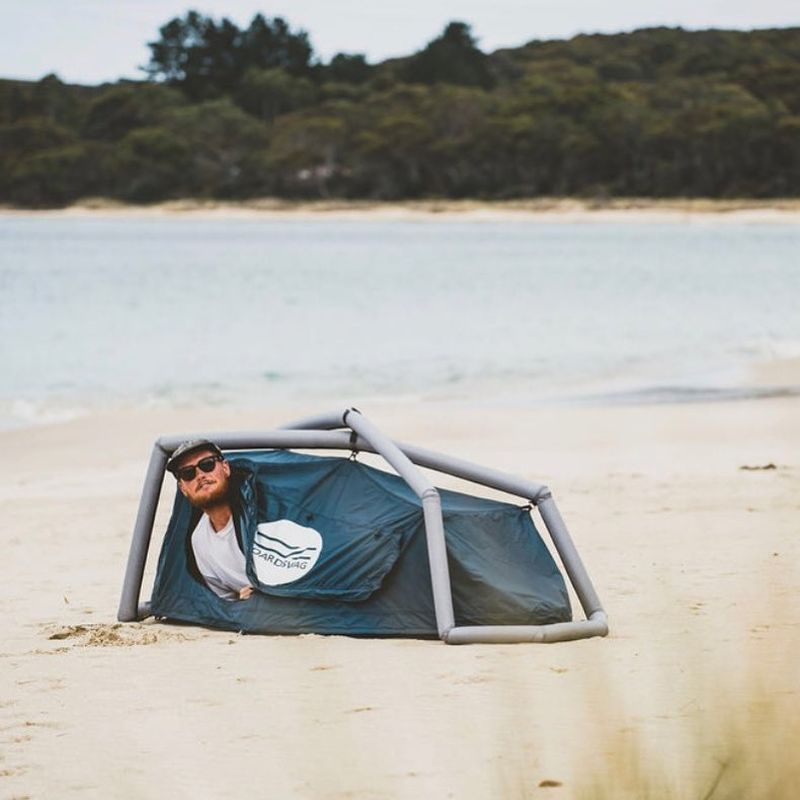 Boardswag Surfboard Bag Doubles as Camping Tent 