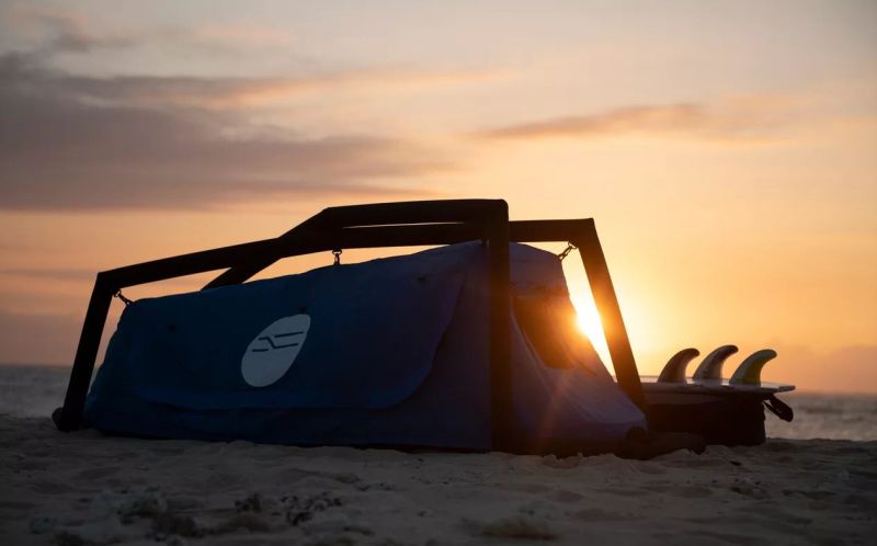 Boardswag Surfboard Bag Doubles as Camping Tent 