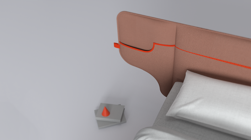 Cuddle Bed by Weichih Chen & Fuhua Wang for Elite Spa
