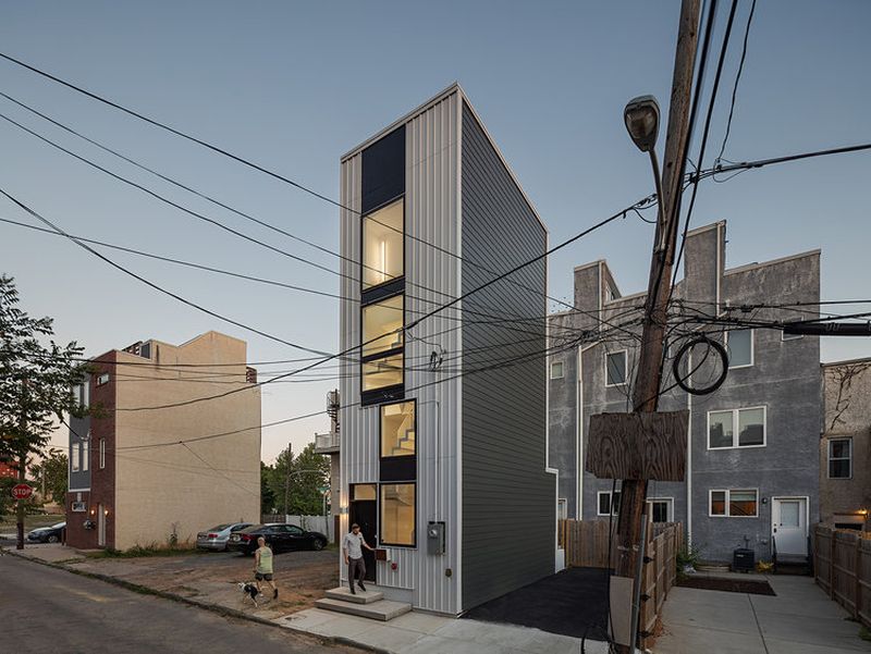 Interface Studio Architects Builds Tiny House Tower in Philadelphia