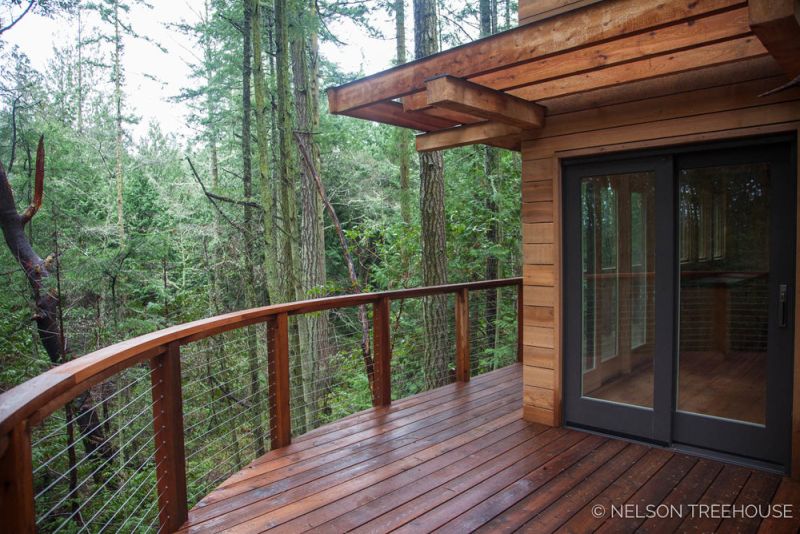 treehouse in San Juan Islands 