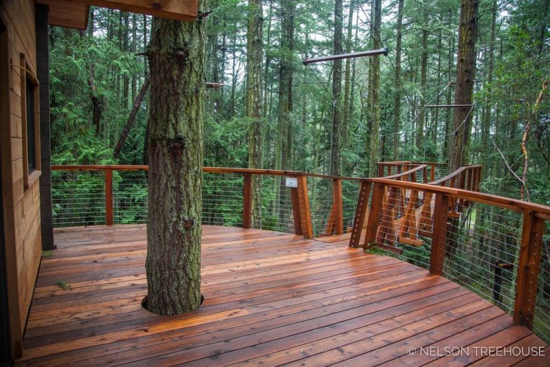 treehouse in San Juan Islands 