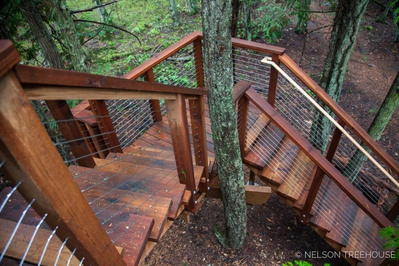 treehouse in San Juan Islands 