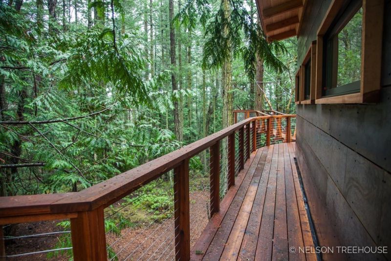 treehouse in San Juan Islands 