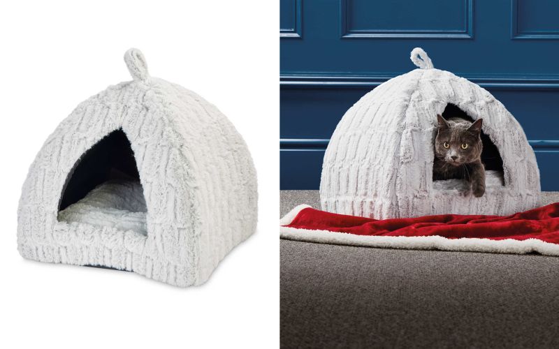 Aldi Igloo cat bed