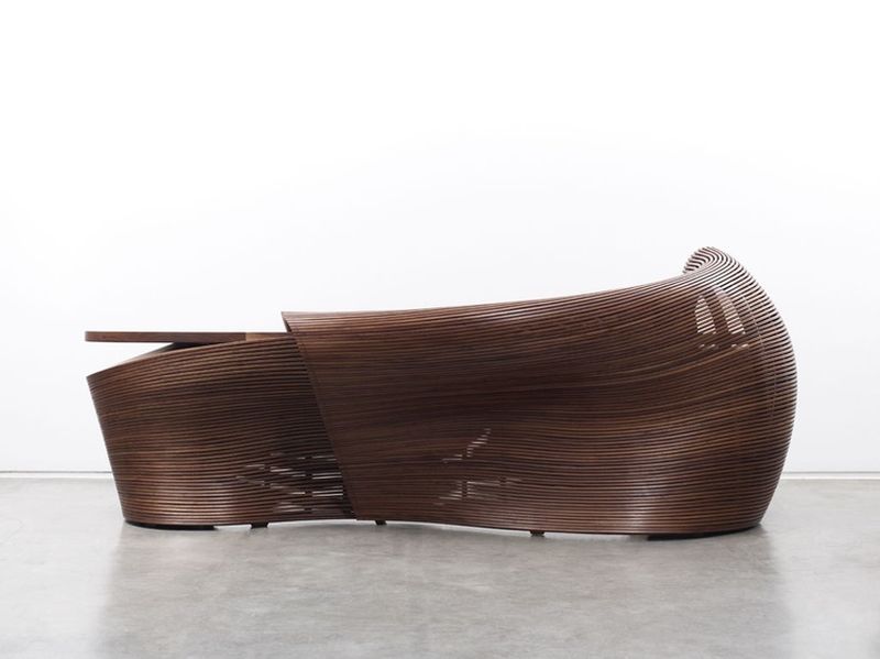 Bae Se Hwa’s Steam Bent Furniture Series at R & Company Art gallery in New York