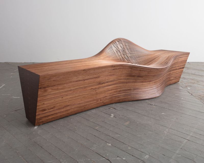 Bae Se Hwa’s Steam Bent Furniture Series at R & Company Art gallery in New York