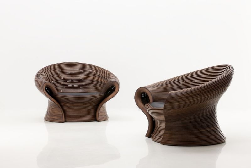 Bae Se Hwa’s Steam Bent Furniture Series at R & Company Art gallery in New York