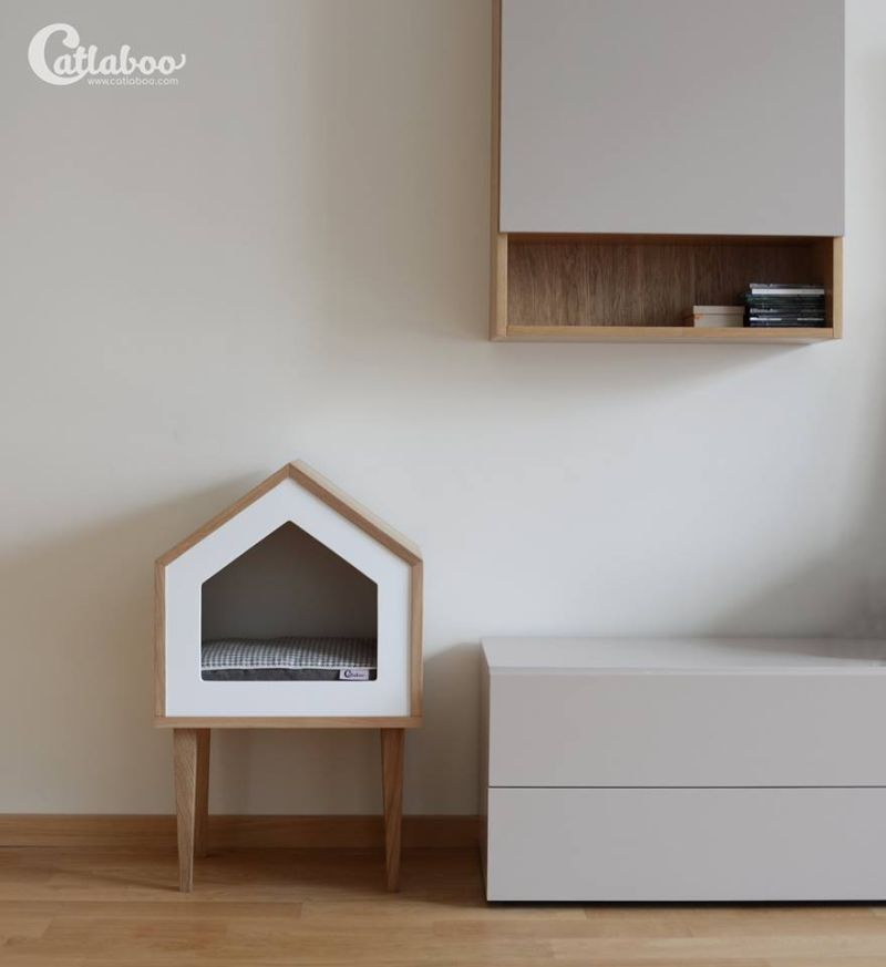 Adorable Catville Cat House by Catlaboo Fits into Any Home Decor