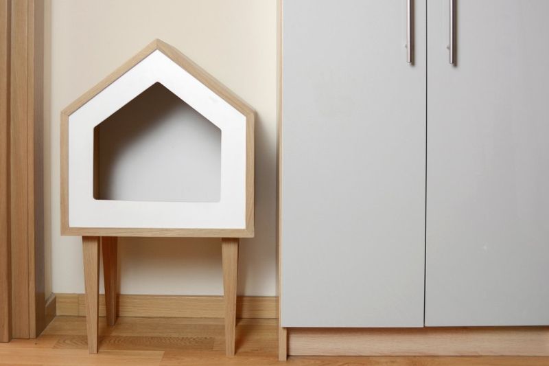 Adorable Catville Cat House by Catlaboo Fits into Any Home Decor 