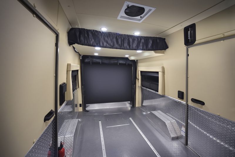 Chinook’s Trail Wagon Trailers Feature App-Controlled Ceiling Bed 