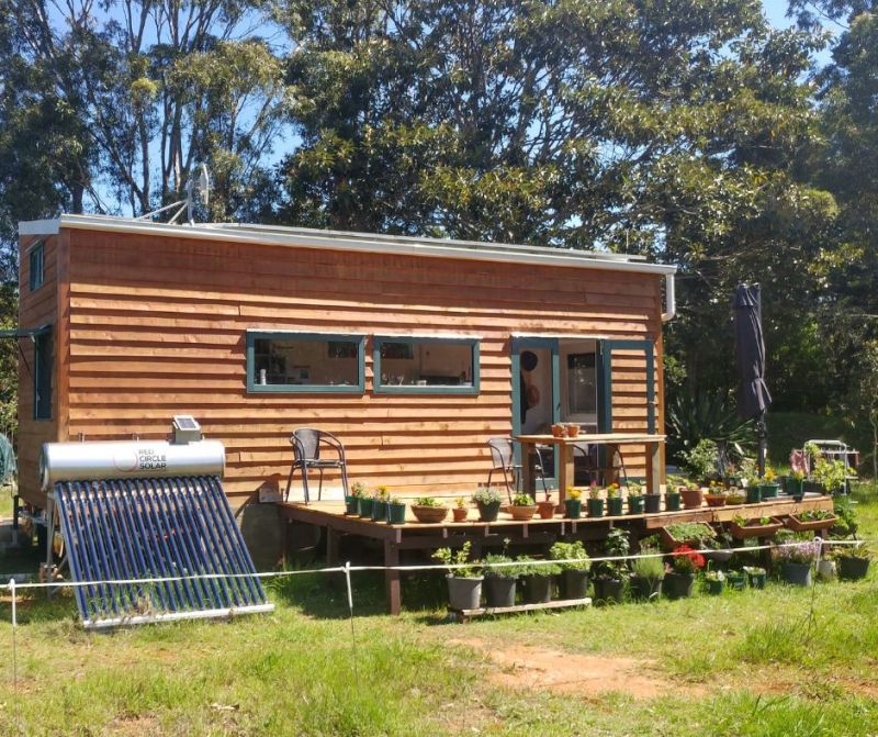 Couple Builds Self-Sufficient Tiny House on Wheels