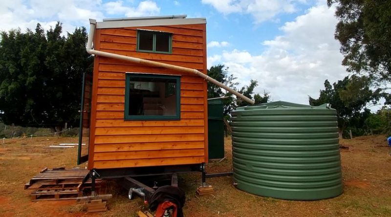 Couple Builds Self-Sufficient Tiny House on Wheels