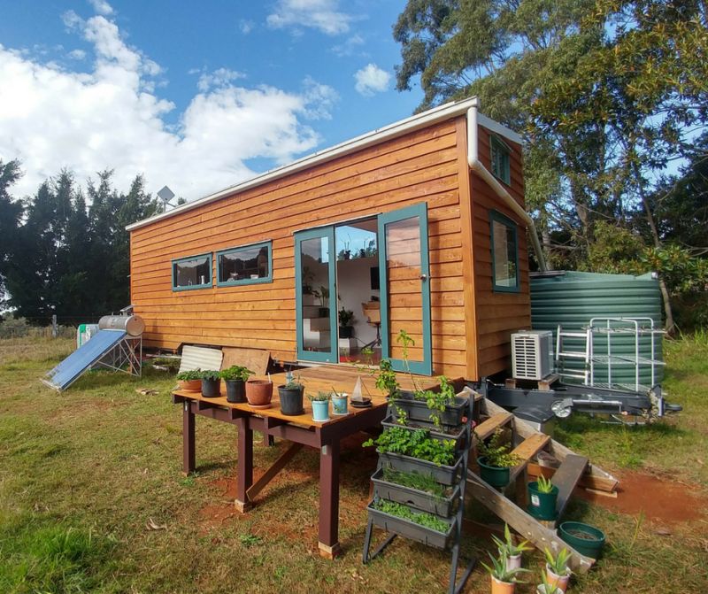 Couple Builds Self-Sufficient Tiny House on Wheels