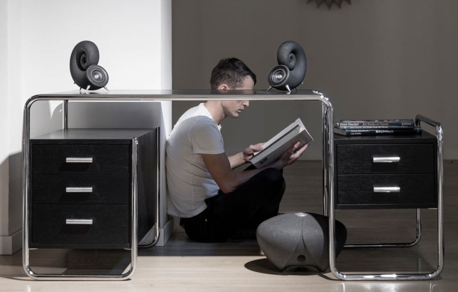 Deeptime Spirula Speakers and Thunderstone Subwoofer - 3D Printed