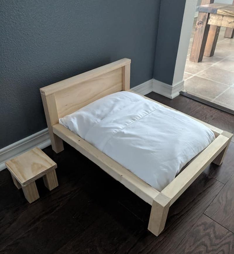 Florida Man Builds Custom Cat Bed and Side Table