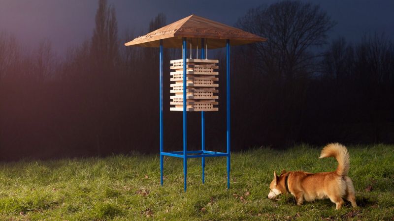 IKEA Upcycles Furniture into Habitats for Wildlife in Sutcliffe Park